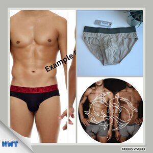 Modus Vivendi - Exclusive Brief - Brown with Green WB (L)